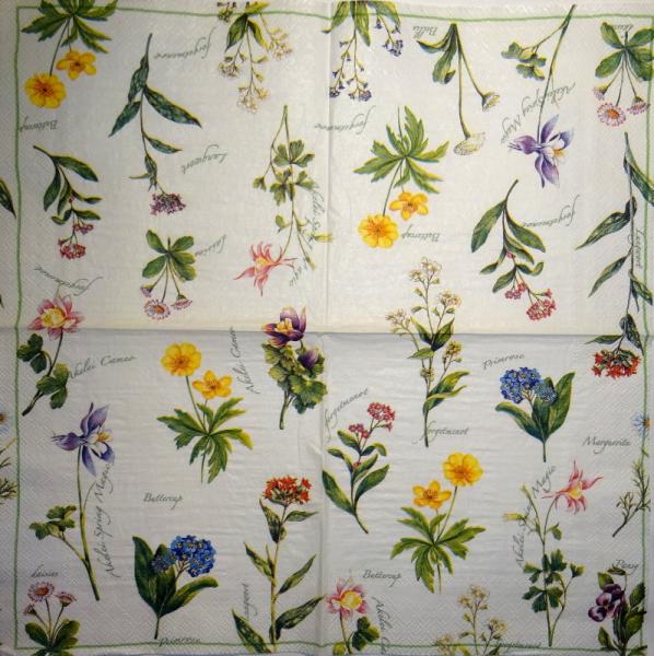 196 Blumen Sonstige - 3-lagig