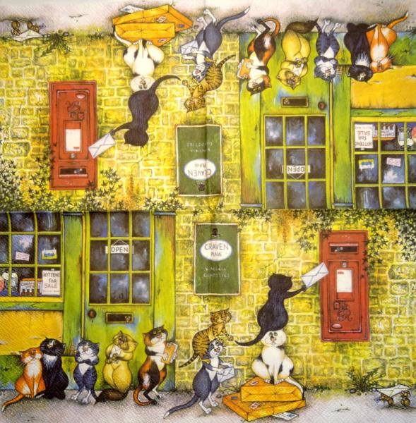 999.106 Katzen - 3-lagig