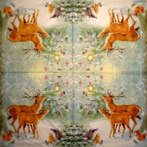 HIR-404 Deer - 3-ply - Ambiente