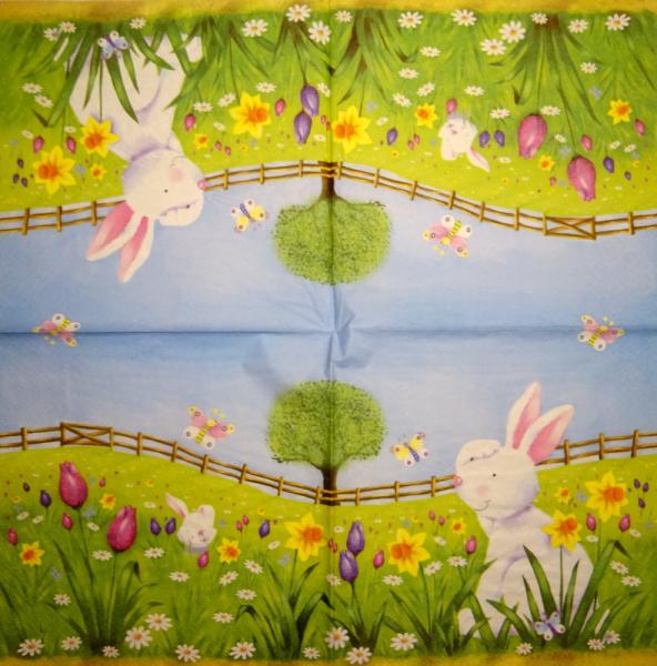 999.088 Rabbits:  unnatürlich - 3-ply - ppd - C.Pabst