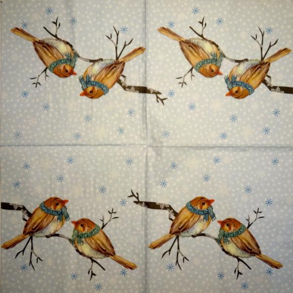 119 Vögel - 3-ply (blue) - Ihr