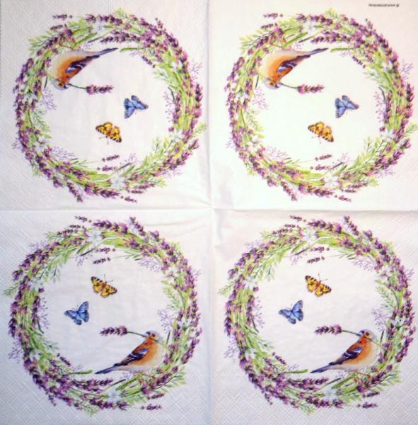 035 Vögel - 3-ply - Ihr