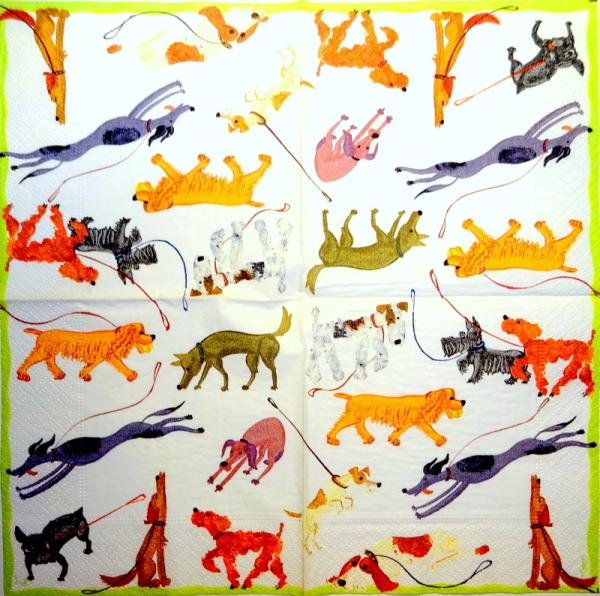 233 Dogs - 3-ply - Caspari