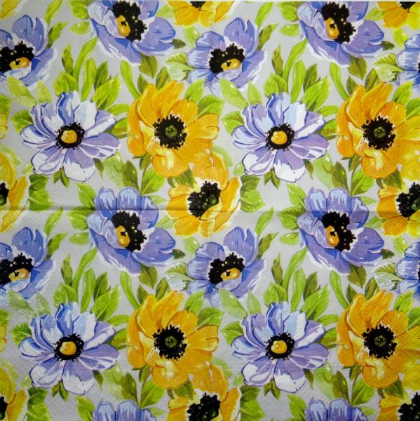 079 Anemones, Poppy - 3-ply (79 B) - Tete a`Tete