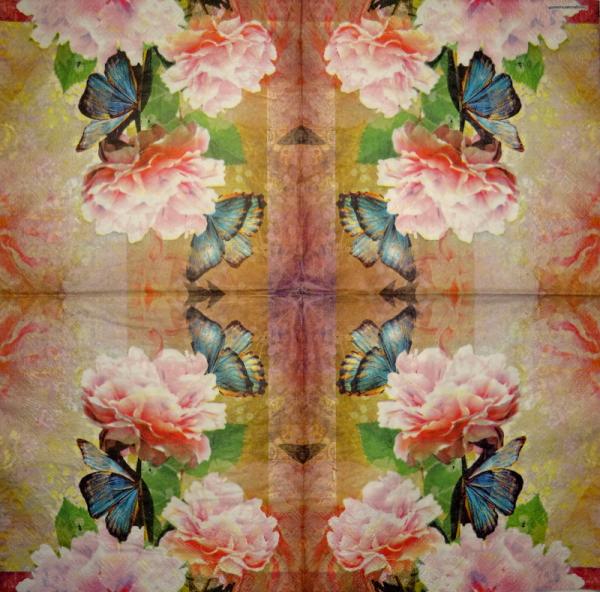 200 Flowers Others - 3-ply (grün)