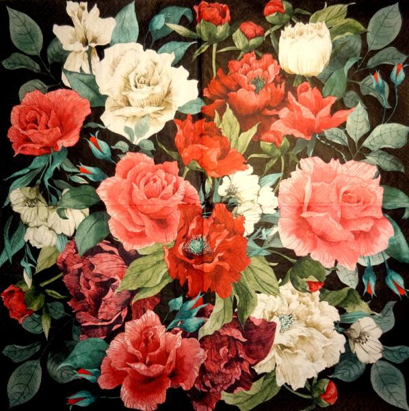 200 Flowers Others - 3-ply (grün)