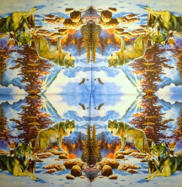 054 Animals Autumn - 3-ply - CS
