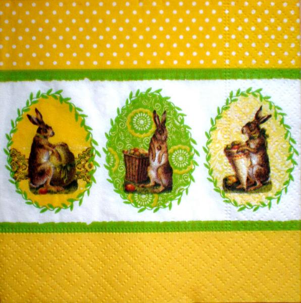 134 Rabbits:  natürlich - 3-ply (yellow) - CS