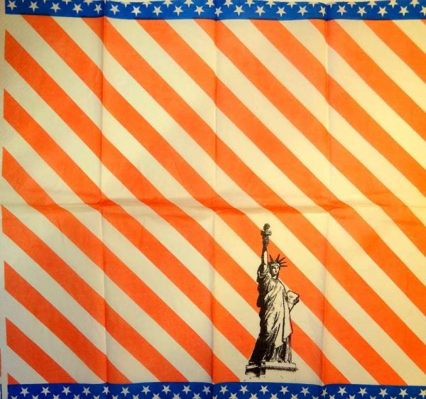 041 USA - 2-ply - Bistro 38x36 cm