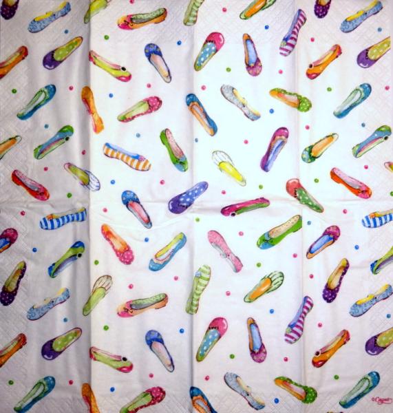 204 Mädchen - 4-lagig - ppd - limited too - Taschentuch