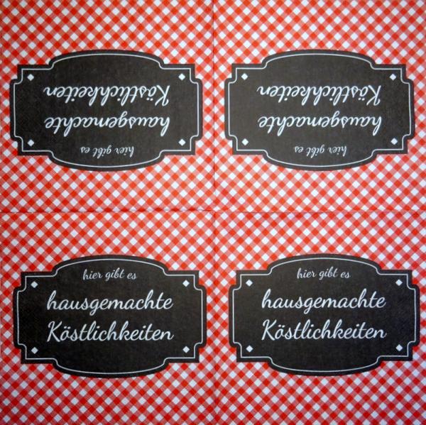 TX-108 Text - 3-lagig - Hausgemachte Köstlichkeiten