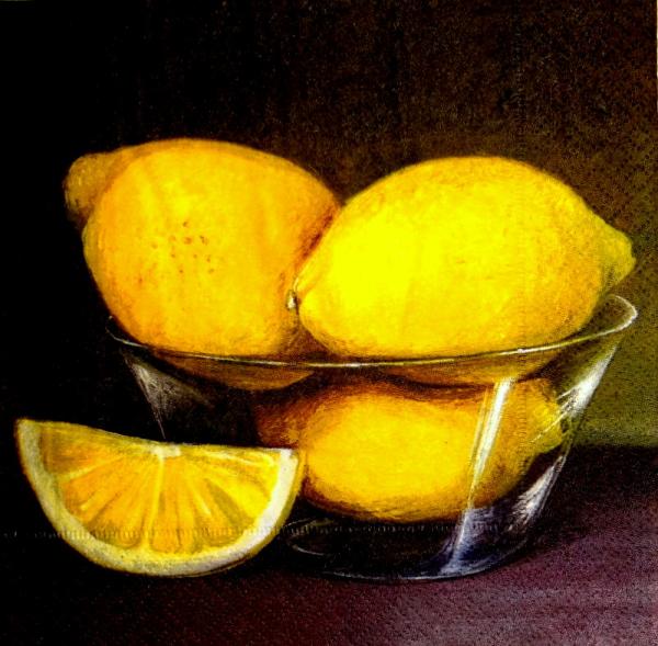 133 Lemons,  Oranges - 3-ply - Paper Design