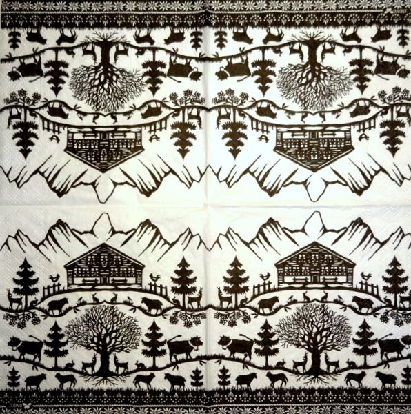 051 Pferde - 3-lagig - Ambiente