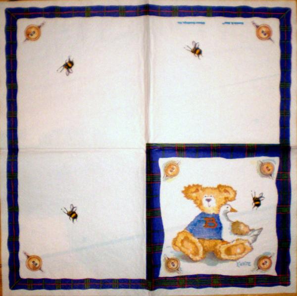 028 Teddy - Kathryn White - Bumble B.Bear 1998 - CS