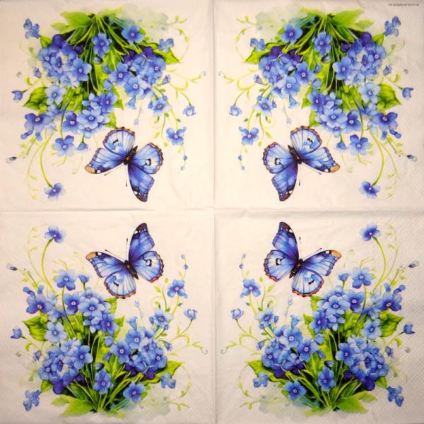 138 Schmetterlinge - 3-lagig (138) - Home Fashion - CS