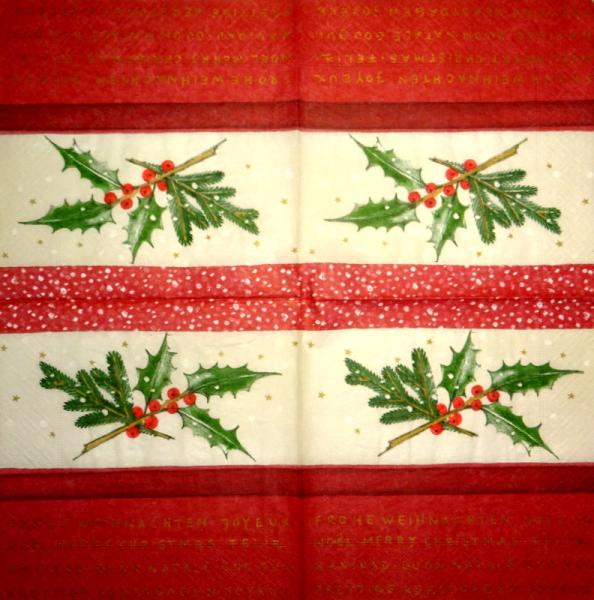 211 Christmas Flowers - 3-ply - CS