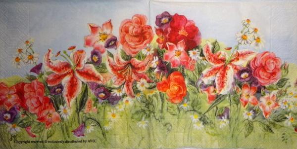 054 Lilies - 3-ply - AVEC - Künstler