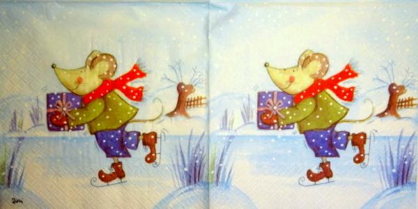 038 Mäuse - 3-lagig - Künstler