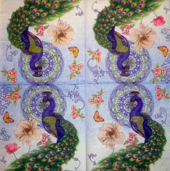 001 Pfau - 3-lagig - Adriana Cirstea