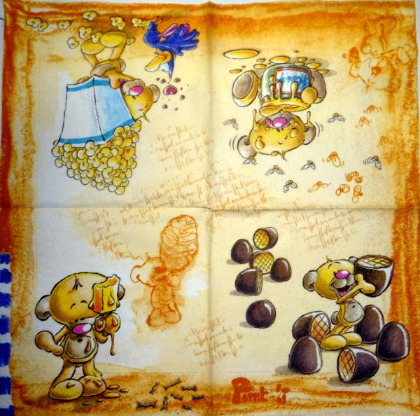 082 Teddy - 3 lagig - Pimboli