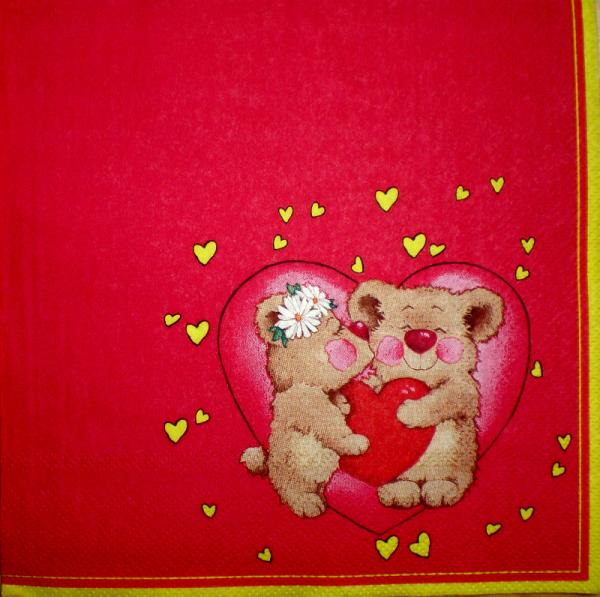 004 Teddy - 3-lagig - Daisy