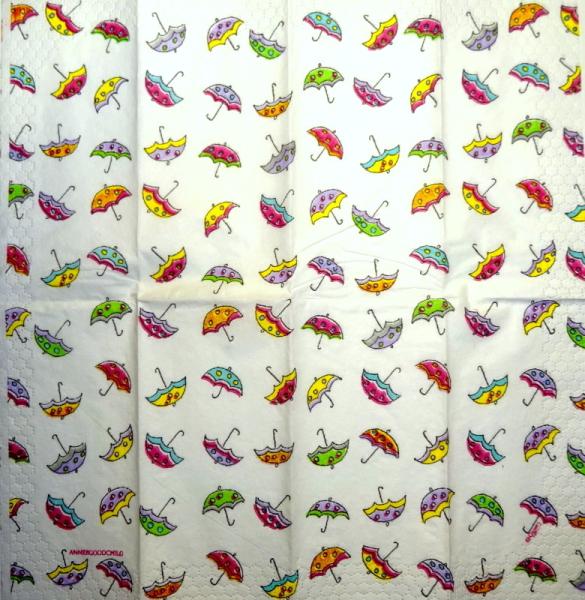 049 Clothes - 4-ply - Caspari - Annee Goodchild - Handkerchief