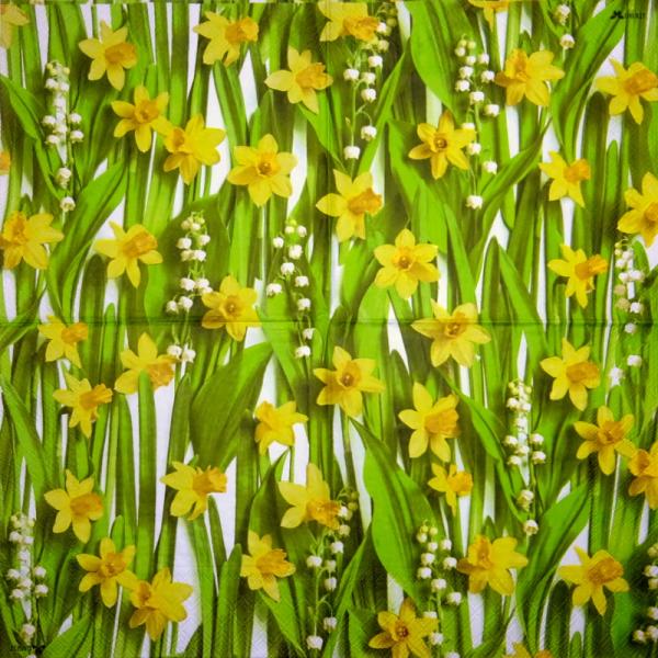 108 Narzissen - 3 lagig - Home Fashion