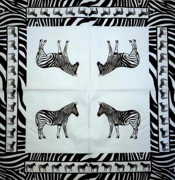 278 Zebra - 3-ply - Künstler