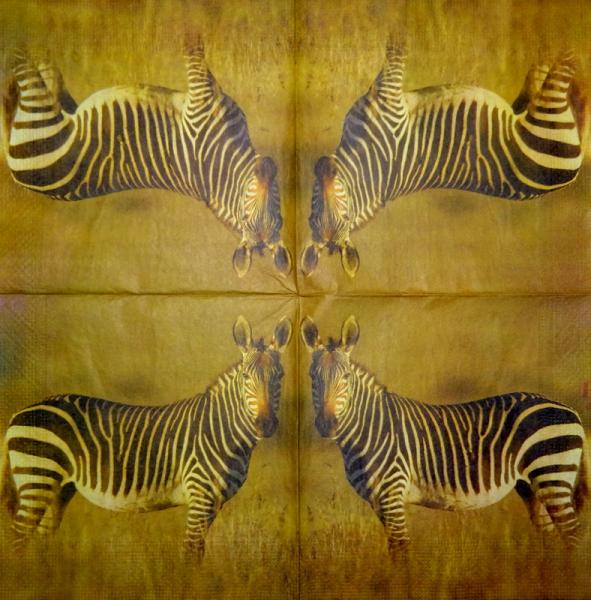 278 Zebra - 3-lagig - Künstler