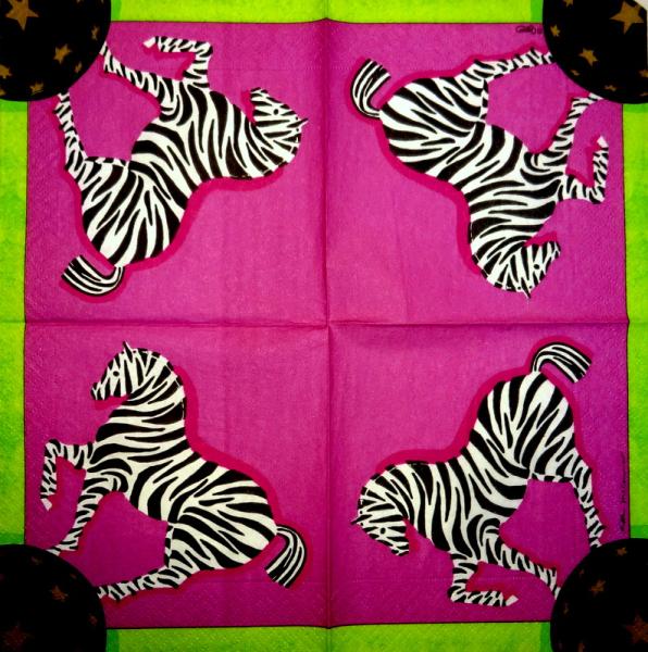 278 Zebra - 3-lagig - Künstler