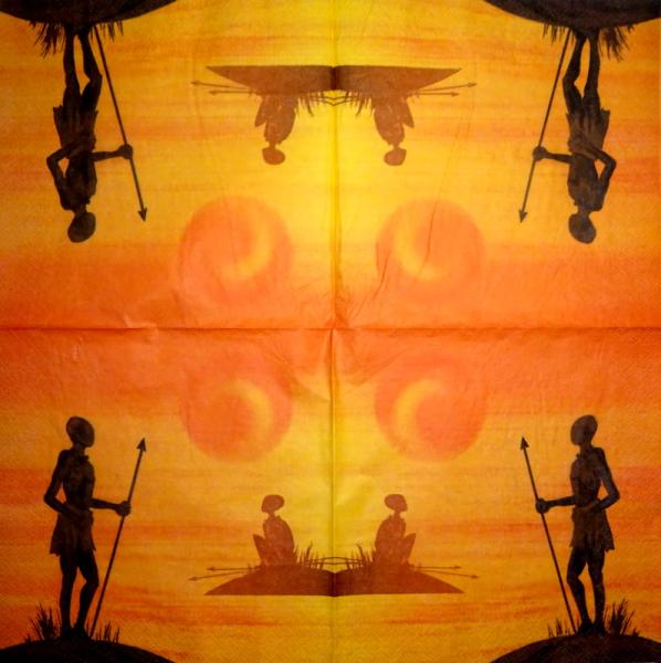 069 Afrikas - 3-lagig (Fleck)