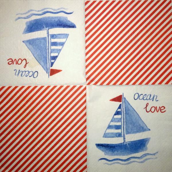 033 Maritim - 3-lagig -.1/2 - Ihr