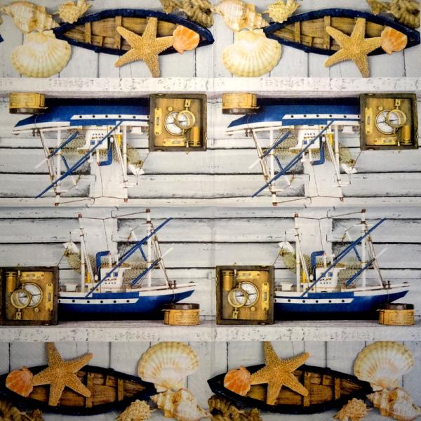 033 Maritim - 3-lagig -.1/2 - Ihr