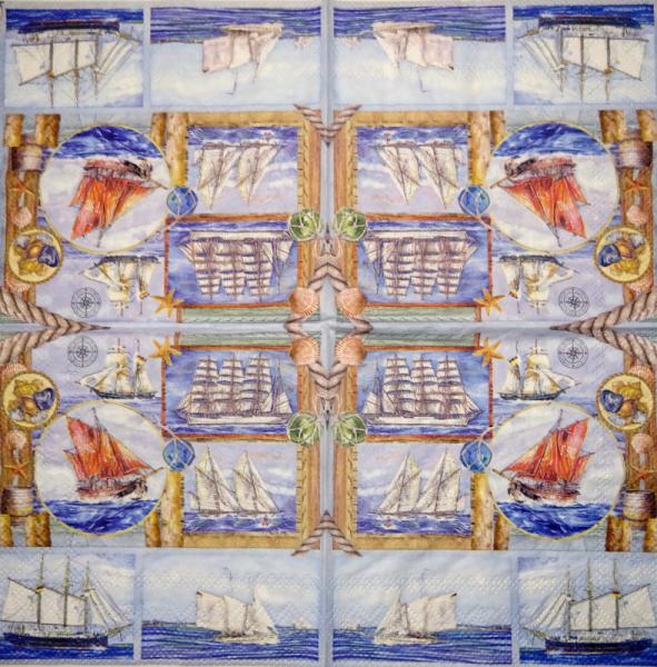 033 Maritim - 3-lagig -.1/2 - Ihr