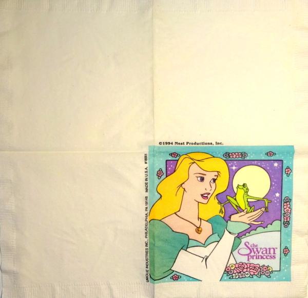 237 Mädchen - 2-lagig - unique - Schwanenprinzessin 1994 - CS