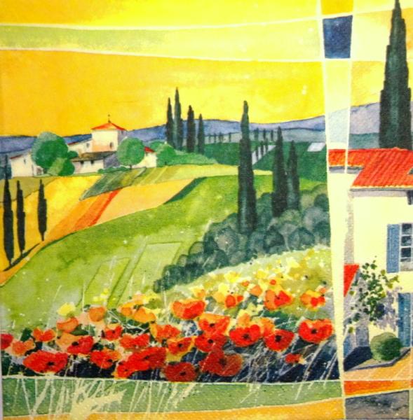 068 Mediterranean Sea - 3-ply
