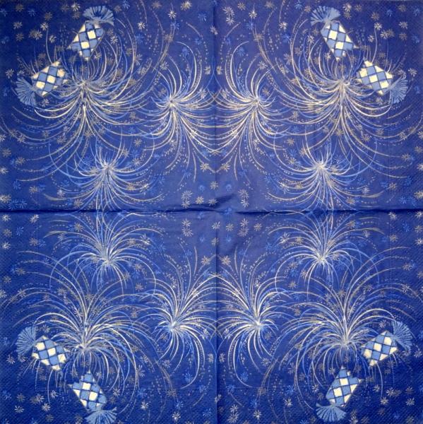 054 Glück - 1-lagig (Knicke/Flecken) - Wellenrand