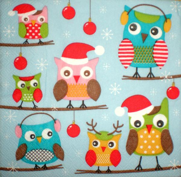 072 Owls - 3-ply - CS
