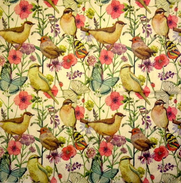 035 Vögel - 3-lagig - Ihr