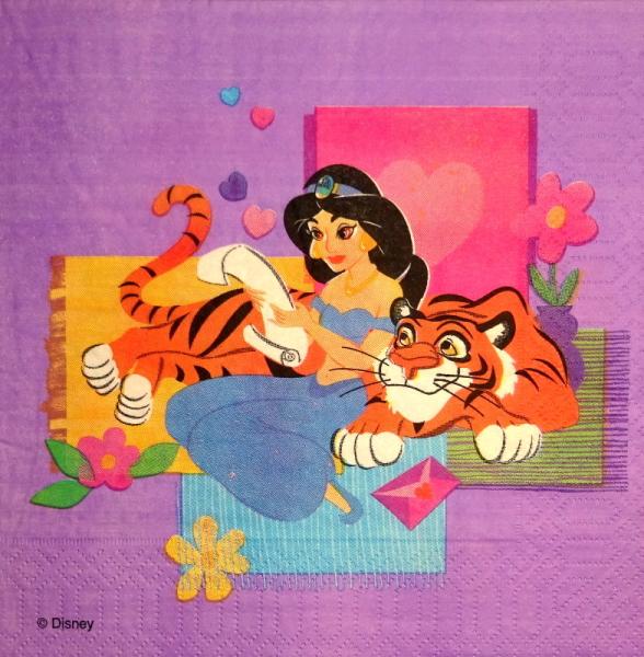 404 Bekannte Figuren - 3-lagig -  Disney Aladdin