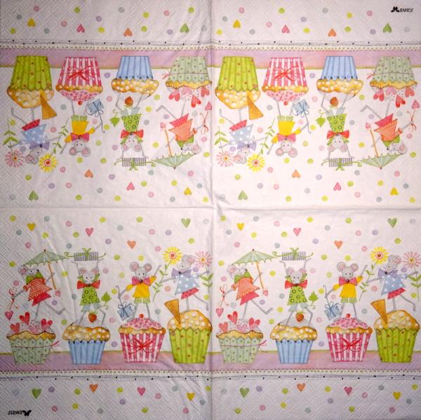 031 Mäuse - 3-ply - Ihr