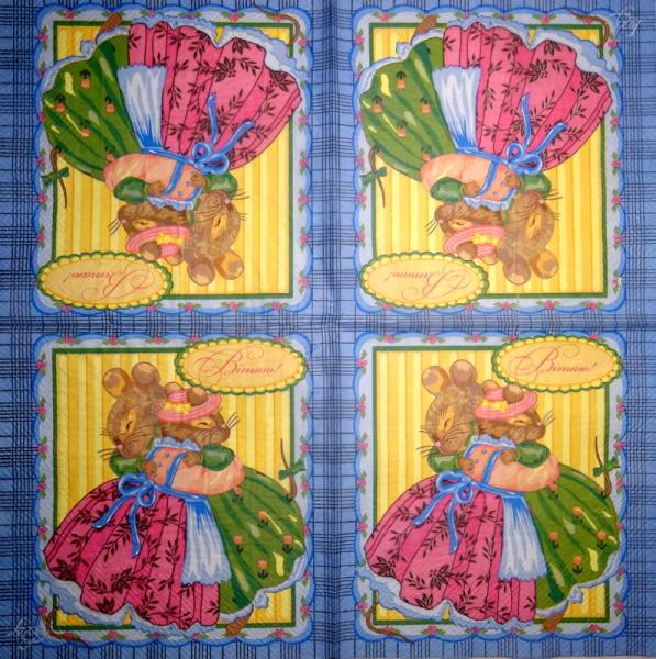 031 Mäuse - 3-ply - Ihr