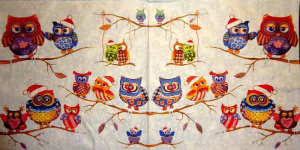 087 Eulen - 3-lagig - Ambiente