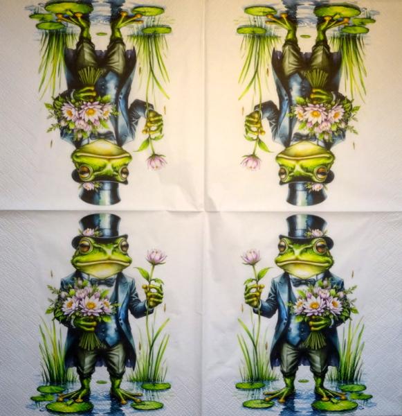 120 Frösche - 3-ply - Max Velthuijs