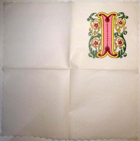 TX-474 Scripture - 1-ply / Wave Edge - I - 34x34cm