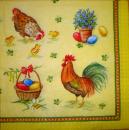 106 Rooster,  Hen - 3 ply - Atelier