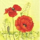 193 Anemonen, Mohn - 3-lagig - Eva Logell
