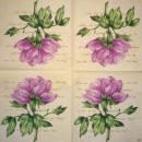 059 Rosen - 3-lagig (rosa) - Madame est Servie