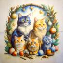 299 Katzen - 3-lagig