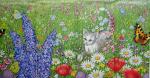152 Cats - 4-ply - Ambiente - Handkerchief